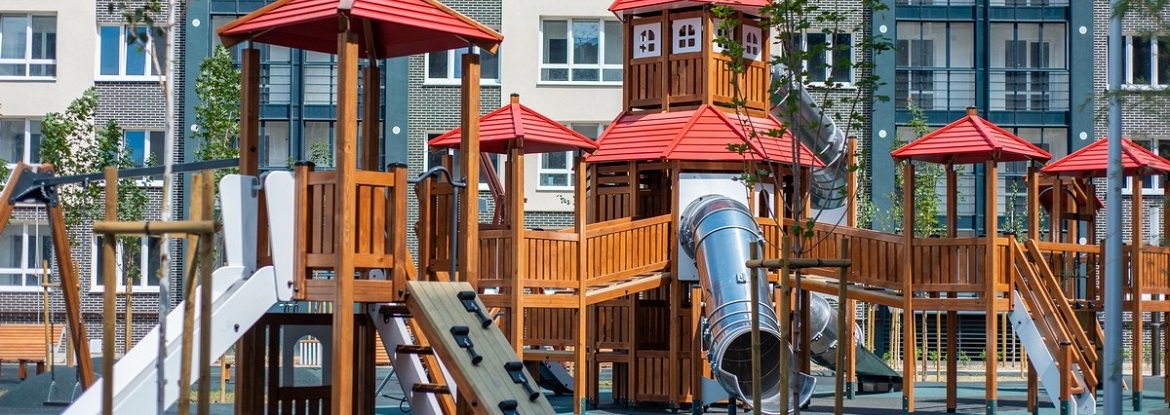 Детские игровые площадки и комплексы в Калининграде - приятные цены.